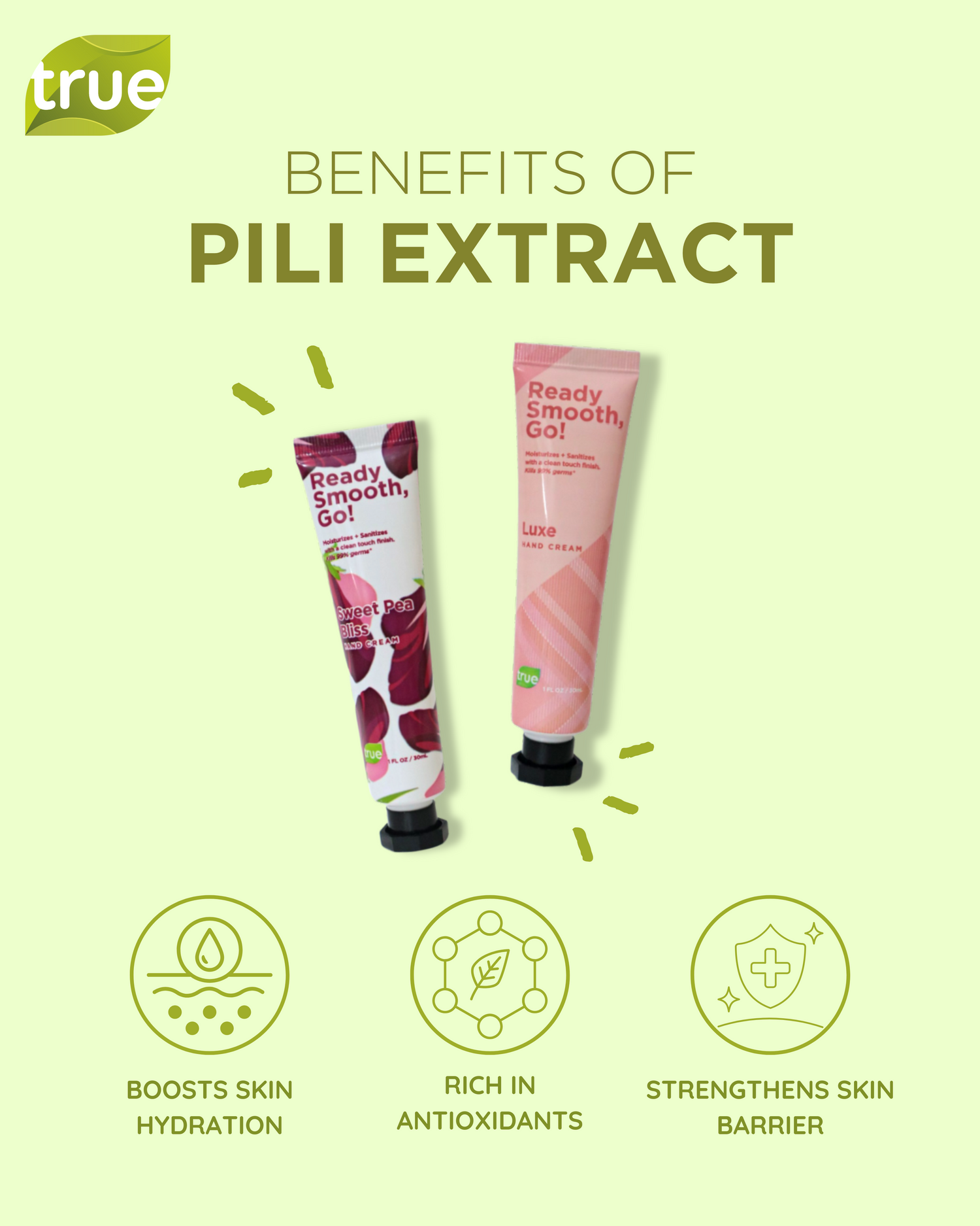 READY SMOOTH, GO! FOR CLEAN AND SMOOTH HANDS