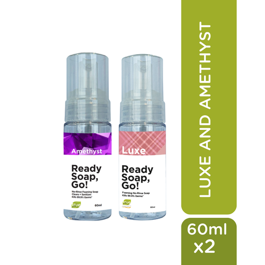 Ready Soap Go Bundle 60ml - LUXE AND AMETHYST